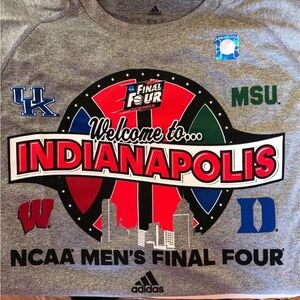 BNWT! Adidas Climalite 2015 Men's Final Four T-Shirt - Men's Small